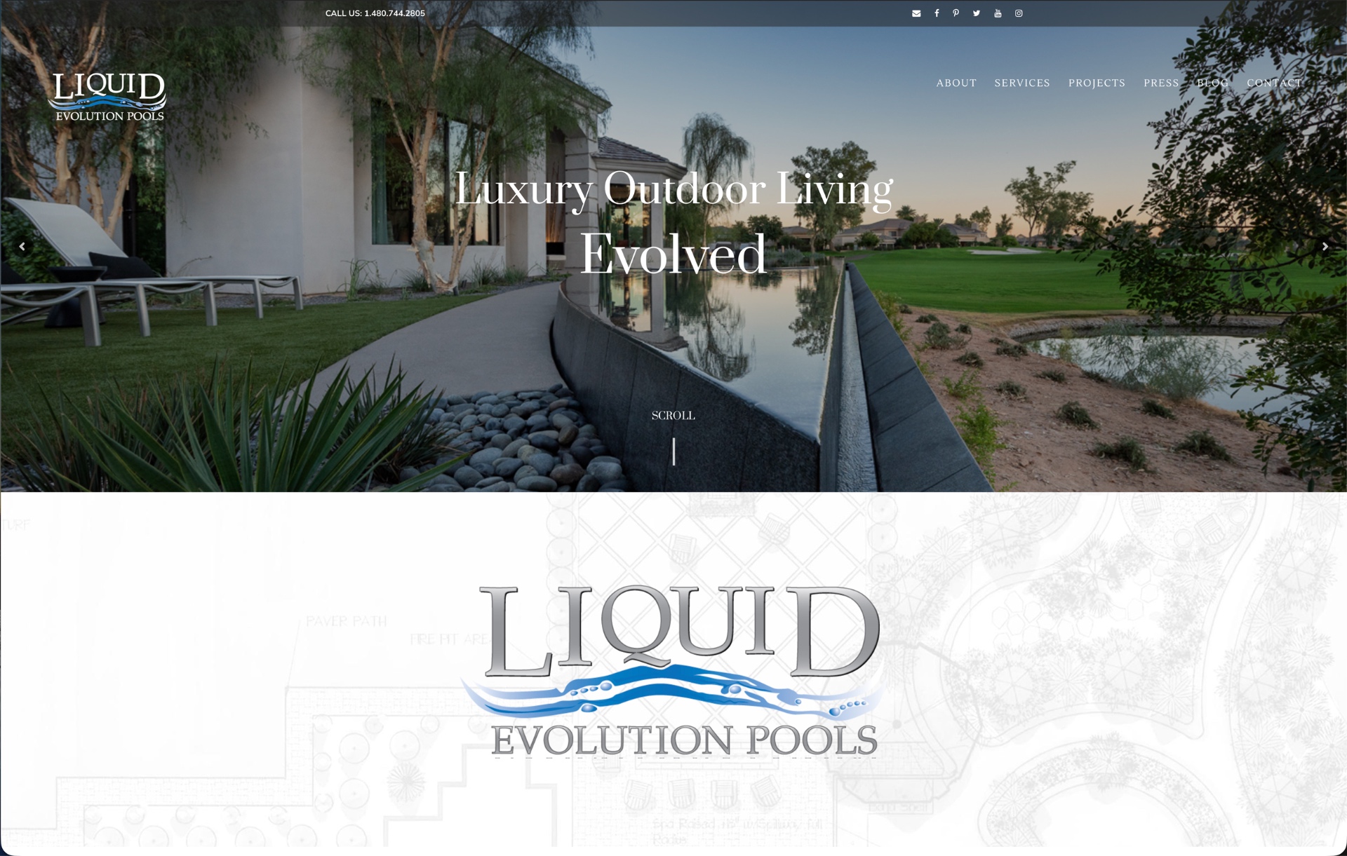 Liquid Evolution Pools' previous website